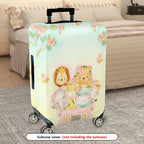 1-Piece Animal Flower Tree Car Butterfly  Suitcase Luggage Cover, Stretch Protective Sleeve