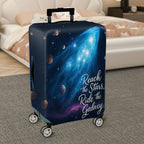 1-Piece Galaxy Stars Space Astronaut Planet Cosmic  Suitcase Luggage Cover, Stretch Protective Sleeve