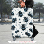 1-Piece Bee Insect Animal Pattern Nature Artistic Fun  Suitcase Luggage Cover, Stretch Protective Sleeve