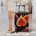 1-Piece Fruit Fig Artistic Vibrant Fresh Juicy  Suitcase Luggage Cover, Stretch Protective Sleeve