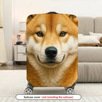 1-Piece Animal Forest Nature Fox Wildlife Scenic  Suitcase Luggage Cover, Stretch Protective Sleeve