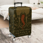 1-Piece Celestial Bohemian Universe Mystic Cosmic  Suitcase Luggage Cover, Stretch Protective Sleeve