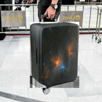 1-Piece Nebula Galaxy Starry Space Universe Cosmic  Suitcase Luggage Cover, Stretch Protective Sleeve