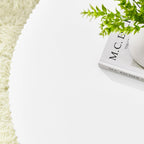 15.72-inch H-Barrel Coffee Table, Nordic Style, Simple Design, Suitable For Indoor And Outdoor Use, Magnesium Oxide Material