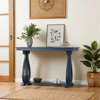 48-Inch Rustic Vintage Console Table,Farmhouse Style Entryway Table