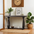 48-Inch Rustic Vintage Console Table,Farmhouse Style Entryway Table