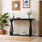 48-Inch Rustic Vintage Console Table,Farmhouse Style Entryway Table