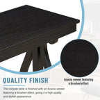 48-Inch Rustic Vintage Console Table,Farmhouse Style Entryway Table