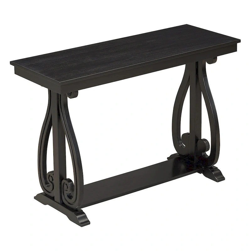 48-Inch Rustic Vintage Console Table,Farmhouse Style Entryway Table