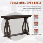48-Inch Rustic Vintage Console Table,Farmhouse Style Entryway Table