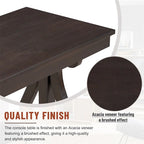 48-Inch Rustic Vintage Console Table,Farmhouse Style Entryway Table