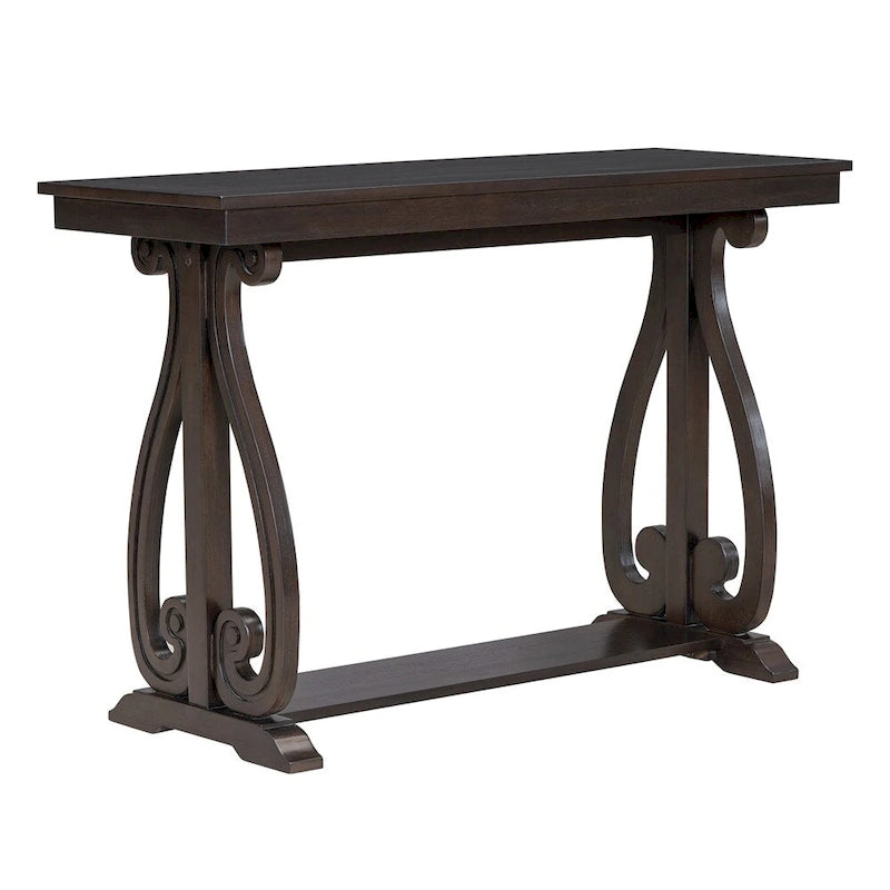 48-Inch Rustic Vintage Console Table,Farmhouse Style Entryway Table