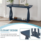 48-Inch Rustic Vintage Console Table,Farmhouse Style Entryway Table