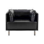 Daphne Faux Leather Lounge Chair by Christopher Knight Home