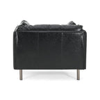 Daphne Faux Leather Lounge Chair by Christopher Knight Home