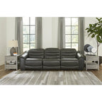Signature Design by Ashley Center Line 3-Piece Power Reclining Sectional Sofa - 110.5W x 40D x 35H