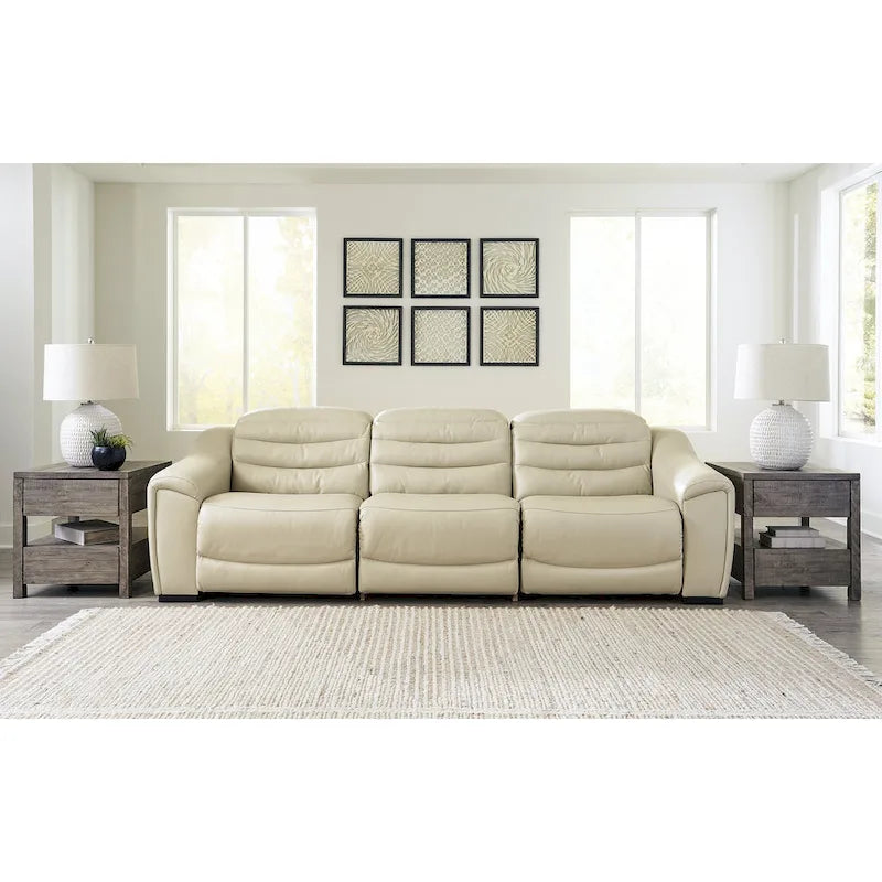 Signature Design by Ashley Center Line 3-Piece Power Reclining Sectional Sofa - 110.5W x 40D x 35H