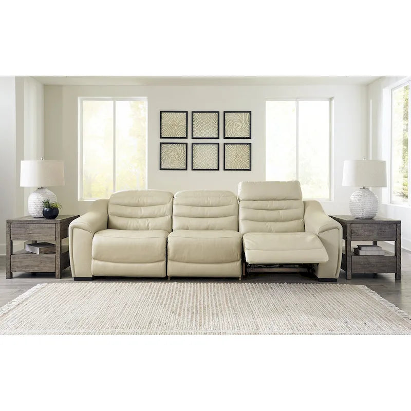 Signature Design by Ashley Center Line 3-Piece Power Reclining Sectional Sofa - 110.5W x 40D x 35H