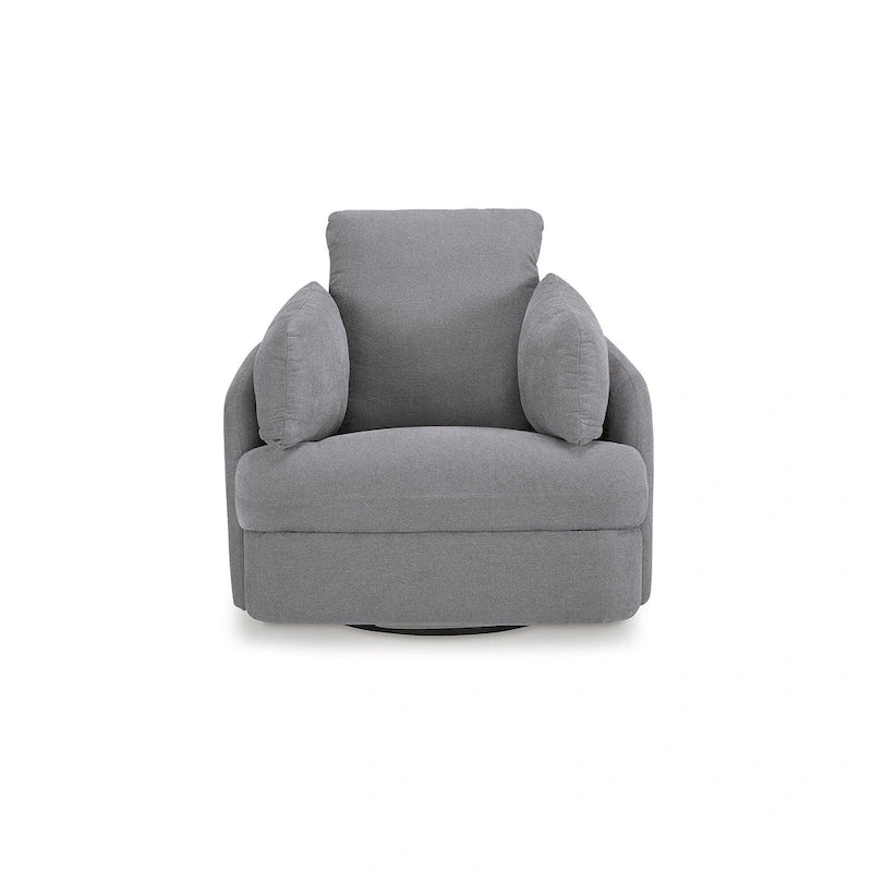 Signature Design by Ashley Modmax Dark Gray Swivel Glider Recliner