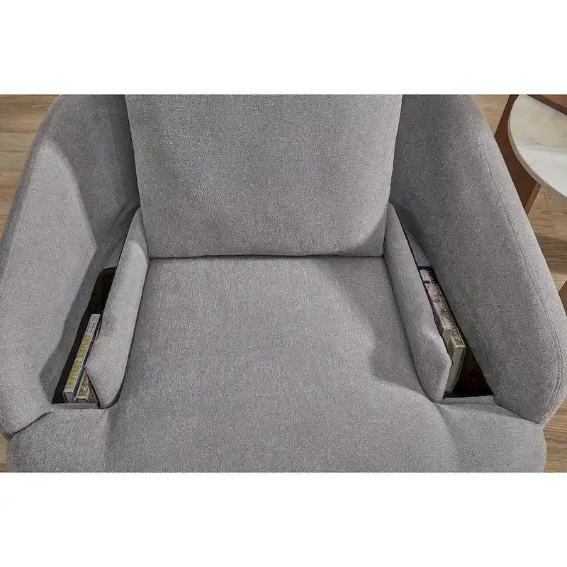 Signature Design by Ashley Modmax Dark Gray Swivel Glider Recliner