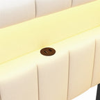 Upholstered Platform Bed with USB Ports & LED Lighting - Full/Twin Size Bed Frame with 2 Storage Drawers - Modern Bedroom
