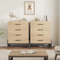 38.6 Tall 4 Drawer Dresser with Storage Freestanding