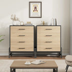 38.6 Tall 4 Drawer Dresser with Storage Freestanding