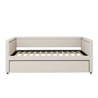 Upholstered Twin Daybed with Trundle