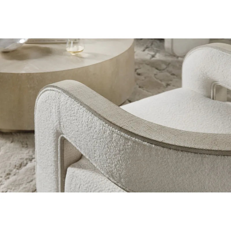 Hooker Furniture Cascade 28 Wide Modern Zen Upholstered Accent Chair