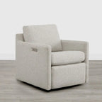 Nora Electric Power Swivel Chair with Footrest Recline
