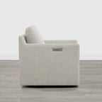 Nora Electric Power Swivel Chair with Footrest Recline