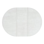 Antique White Retro 5-Piece Wooden Dining Table Set with Extendable Table & 4 Chairs