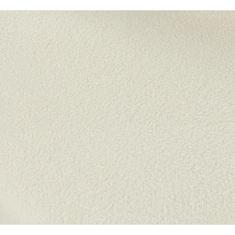 87.5 Boucle Curved 3-Seater Sofa with Sculptural & Ergonomic Design