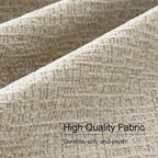 Chenille Upholstered Armchair (Set of 2)