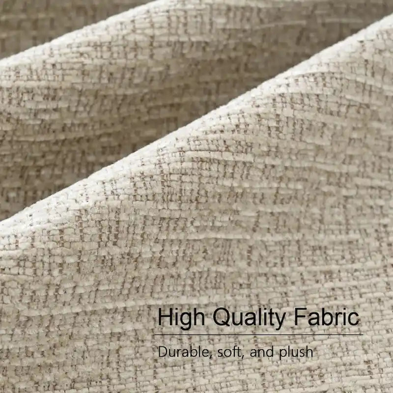 Chenille Upholstered Armchair (Set of 2)