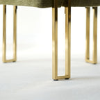 Chenille Upholstered Armchair (Set of 2)