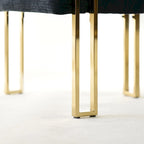 Chenille Upholstered Armchair (Set of 2)