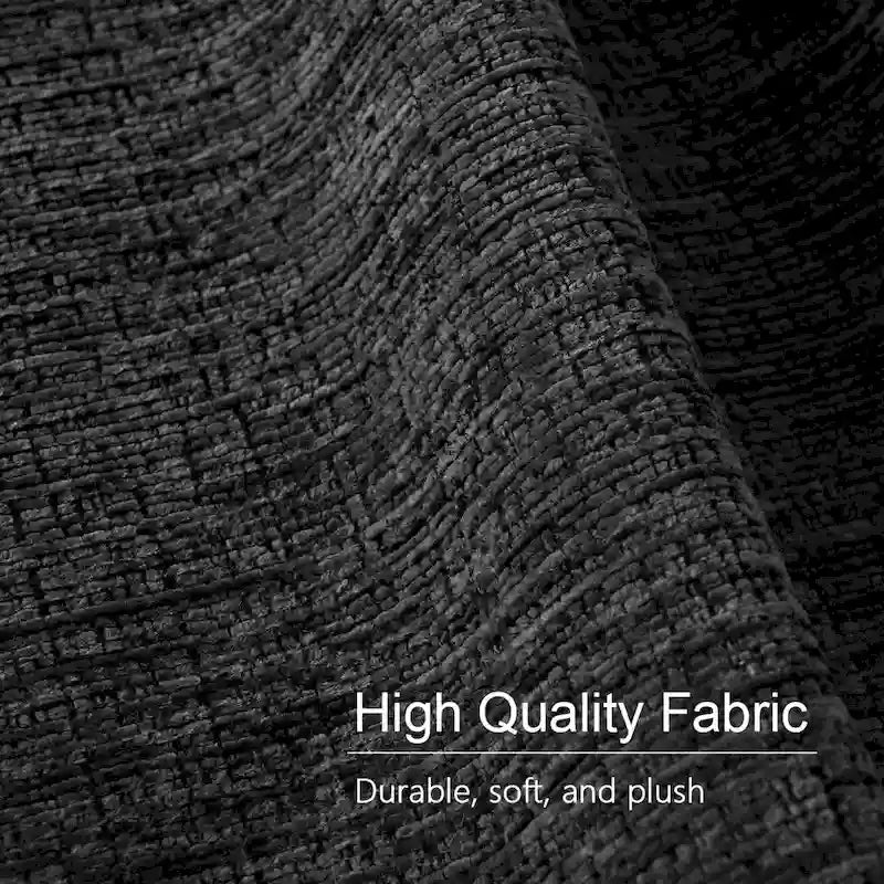 Chenille Upholstered Armchair (Set of 2)