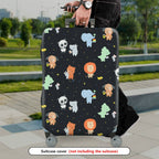1-Piece Animal Elephant Lion Dinosaur Panda  Suitcase Luggage Cover, Stretch Protective Sleeve