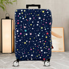1-Piece Starry Night Colorful Galaxy Cosmic Space Astral  Suitcase Luggage Cover, Stretch Protective Sleeve