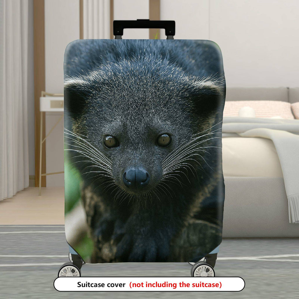 1-Piece Animal Wildlife Jungle Nature Exotic  Suitcase Luggage Cover, Stretch Protective Sleeve