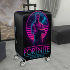 1-Piece Fortnite Gamer  Cool Battle  Suitcase Luggage Cover, Stretch Protective Sleeve