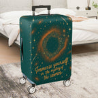 1-Piece Galaxy Starry Sky Space Cosmic Astronomy  Suitcase Luggage Cover, Stretch Protective Sleeve