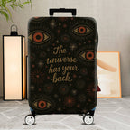 1-Piece Universe Eye Pattern Quote Star Cosmic Mystical  Suitcase Luggage Cover, Stretch Protective Sleeve
