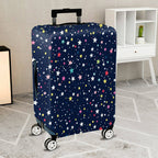 1-Piece Starry Night Colorful Galaxy Cosmic Space Astral  Suitcase Luggage Cover, Stretch Protective Sleeve