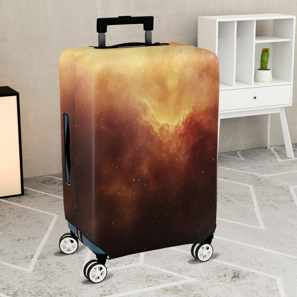 1-Piece Galaxy Nebula Cosmic Starry Universe Astral  Suitcase Luggage Cover, Stretch Protective Sleeve