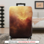 1-Piece Galaxy Nebula Cosmic Starry Universe Astral  Suitcase Luggage Cover, Stretch Protective Sleeve