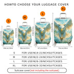 1-Piece Eagle Nature Water Flight Artistic Majestic  Suitcase Luggage Cover, Stretch Protective Sleeve