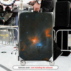 1-Piece Nebula Galaxy Starry Space Universe Cosmic  Suitcase Luggage Cover, Stretch Protective Sleeve