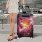 1-Piece Galactic Cosmic Star Nebula Universe Space  Suitcase Luggage Cover, Stretch Protective Sleeve